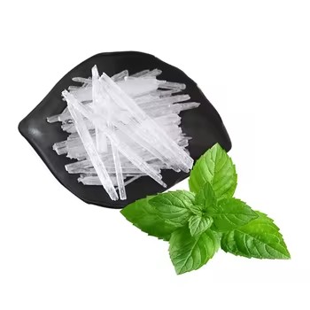 Menthol Crystal 99% Supply High Quality Menthol Crystal Mint Food Additives CoolingAgent