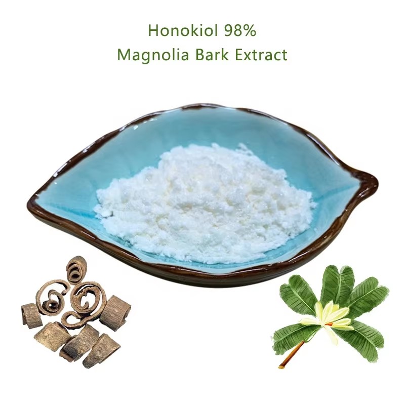 Honokiol 98% Antibacterial Magnolia Officinalis Bark Extract